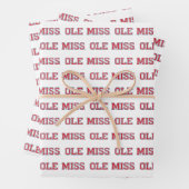 Universität Mississippi | Ole Miss Wordmark Geschenkpapier Set (Beispiel)