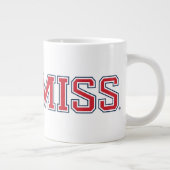 Universität Mississippi | Ole Miss Wordmark Jumbo-Tasse (Rechts)