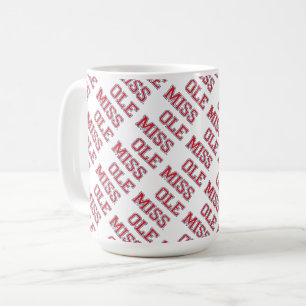 Universität Mississippi   Ole Miss Wordmark Kaffeetasse