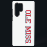 Universität Mississippi | Ole Miss Wordmark Samsung Galaxy Hülle<br><div class="desc">Karo diese Entwürfe der Universität Mississippi! Hier finden Sie die neuesten Mississippi Rebels. Alle diese Zazzle Produkte sind mit Ihrem Klassenjahr,  Ihrem Namen und Ihrem Club individuell anpassbar. Diese Produkte sind perfekte Geschenke für die Ole Miss Universität Student,  Alumni,  Familie,  Freund oder Fan in Ihrem Leben.</div>