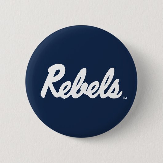 Universität Mississippi | Rebellen Script 2 Button (Vorderseite)