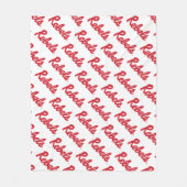 Universität Mississippi | Rebellenskript Fleecedecke (Vorderseite)