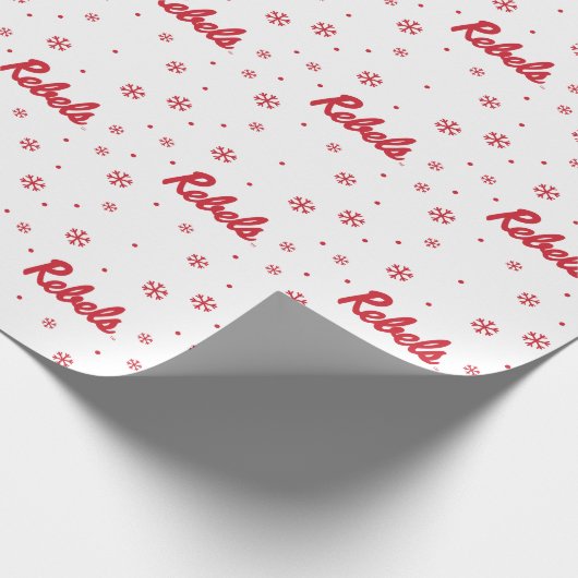 Universität Mississippi | Rebellenskript Geschenkpapier (Ecke)