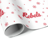 Universität Mississippi | Rebellenskript Geschenkpapier (Rolleneckpunkt)