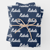 Universität Mississippi | Rebellenskript Geschenkpapier Set (Beispiel)