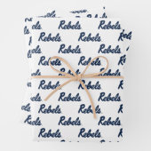 Universität Mississippi | Rebellenskript Geschenkpapier Set (Beispiel)