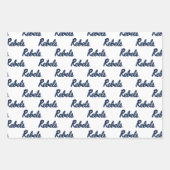 Universität Mississippi | Rebellenskript Geschenkpapier Set (Vorderseite 2)