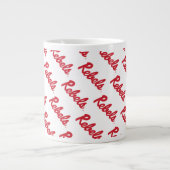 Universität Mississippi | Rebellenskript Jumbo-Tasse (Vorderseite)