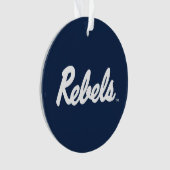 Universität Mississippi | Rebellenskript Ornament (Vorderseite)