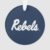 Universität Mississippi | Rebellenskript Ornament (Vorderseite)