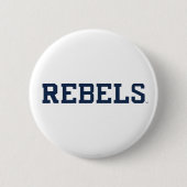 Universität Mississippi | Rebels Wordmark 3 Button (Vorderseite)