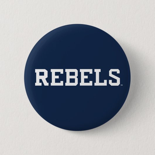 Universität Mississippi | Rebels Wordmark Button (Vorderseite)