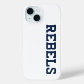 Universität Mississippi | Rebels Wordmark Case-Mate iPhone Hülle (Rückseite)