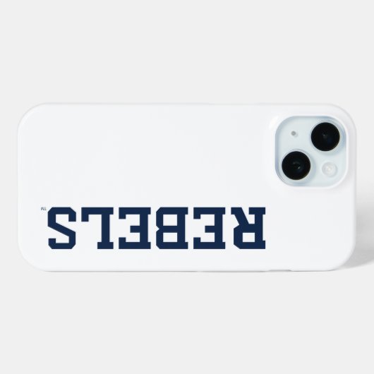 Universität Mississippi | Rebels Wordmark Case-Mate iPhone Hülle (Rückseite (Horizontal))