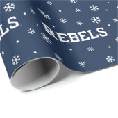 Universität Mississippi | Rebels Wordmark Geschenkpapier (Rolleneckpunkt)