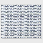 Universität Mississippi | Rebels Wordmark Geschenkpapier (Flach)