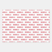 Universität Mississippi | Rebels Wordmark Geschenkpapier Set (Vorderseite 3)
