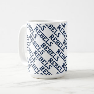 Universität Mississippi Rebels Wordmark Kaffeetasse