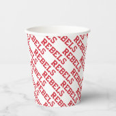 Universität Mississippi | Rebels Wordmark Pappbecher (Vorderseite)