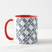 Universität Mississippi | Rebels Wordmark Tasse (Links)