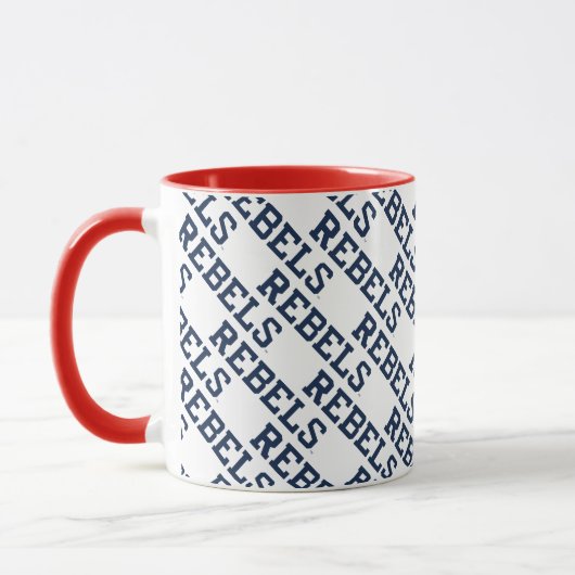 Universität Mississippi | Rebels Wordmark Tasse (Links)