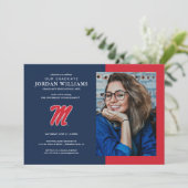 Universität Mississippi | Script M Ankündigung (Stehend Vorderseite)