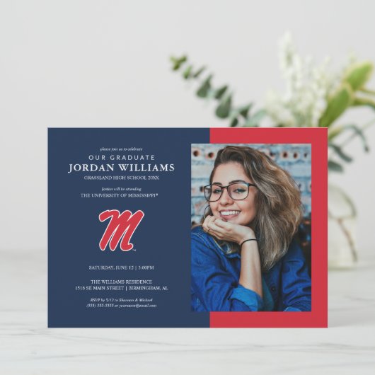 Universität Mississippi | Script M Ankündigung (Stehend Vorderseite)