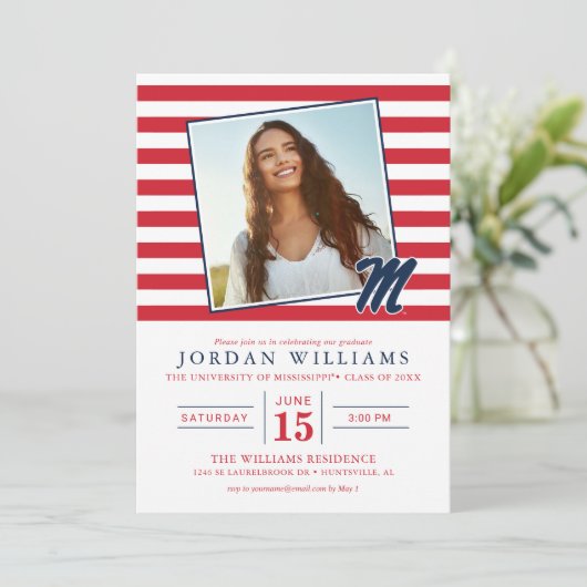 Universität Mississippi | Script M Ankündigung (Stehend Vorderseite)