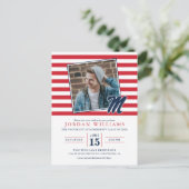 Universität Mississippi | Script M Ankündigungspostkarte (Stehend Vorderseite)