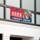 Universität Mississippi | Script M Banner (Äußeres Gebäude)