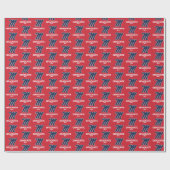 Universität Mississippi | Script M Geschenkpapier (Flach)