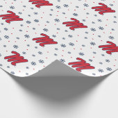 Universität Mississippi | Script M Geschenkpapier (Ecke)