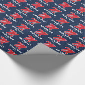 Universität Mississippi | Script M Geschenkpapier (Ecke)