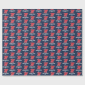 Universität Mississippi | Script M Geschenkpapier (Flach)