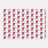 Universität Mississippi | Script M Geschenkpapier Set (Vorderseite 3)