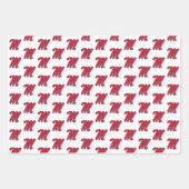 Universität Mississippi | Script M Geschenkpapier Set (Vorderseite 2)