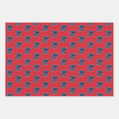 Universität Mississippi | Script M Geschenkpapier Set (Vorderseite)