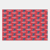 Universität Mississippi | Script M Geschenkpapier Set (Vorderseite 3)