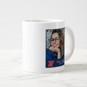 Universität Mississippi | Script M Jumbo-Tasse (Vorderseite Rechts)