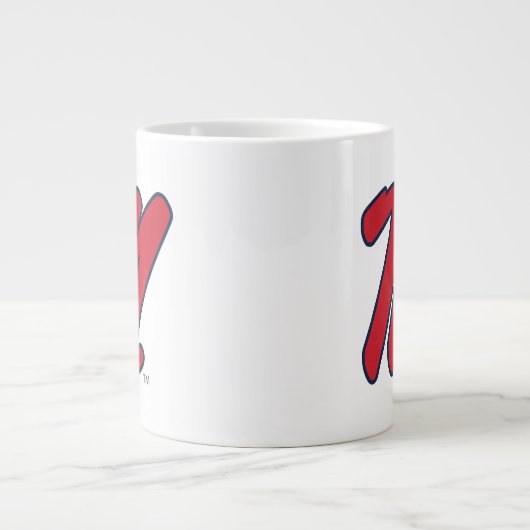 Universität Mississippi | Script M Jumbo-Tasse (Vorderseite)