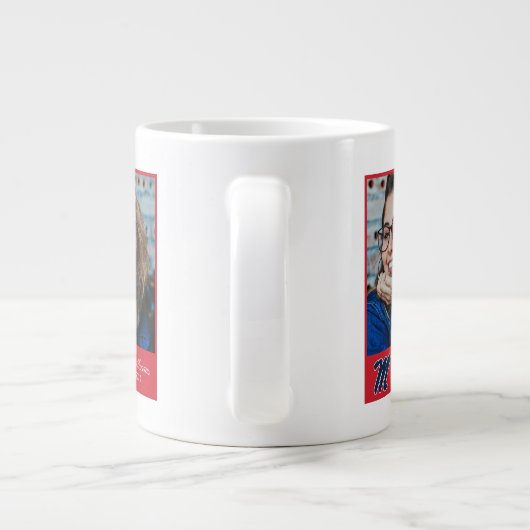 Universität Mississippi | Script M Jumbo-Tasse (Rückseite)