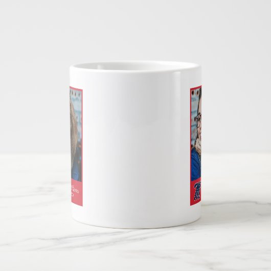 Universität Mississippi | Script M Jumbo-Tasse (Vorderseite)