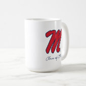 Universität Mississippi | Script M Kaffeetasse (VorderseiteRechts)