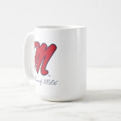 Universität Mississippi | Script M Kaffeetasse (Vorderseite Links)