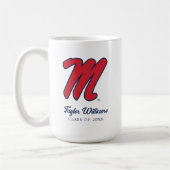 Universität Mississippi | Script M Kaffeetasse (Links)