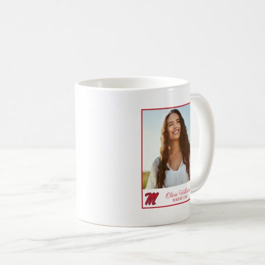 Universität Mississippi | Script M Kaffeetasse (VorderseiteRechts)