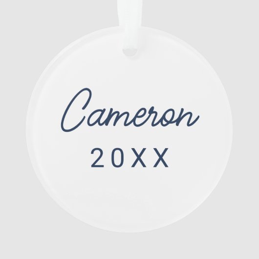 Universität Mississippi | Script M Ornament (Rückseite)