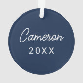 Universität Mississippi | Script M Ornament (Rückseite)