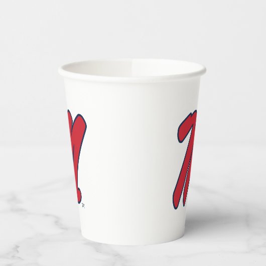 Universität Mississippi | Script M Pappbecher (Links)