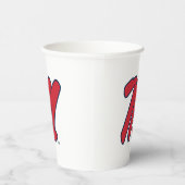 Universität Mississippi | Script M Pappbecher (Rechts)